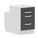 Free-standing under-table cabinet for multi-function table, 3 drawers    430 x 690 x 760mm