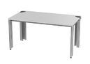 SybaPro system table with power supply ducting in legs, 1500 x 760 x 900 mm                